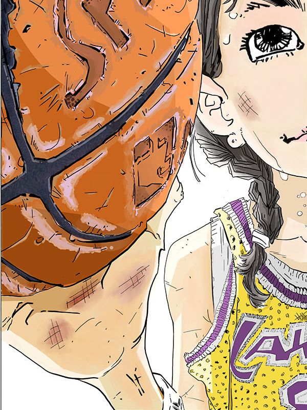 一抹跳动着的橙色的火苗漫画